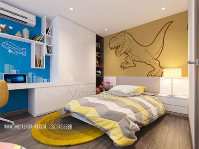 Thiết kế nội thất chung cư Tràng An - chị Linh