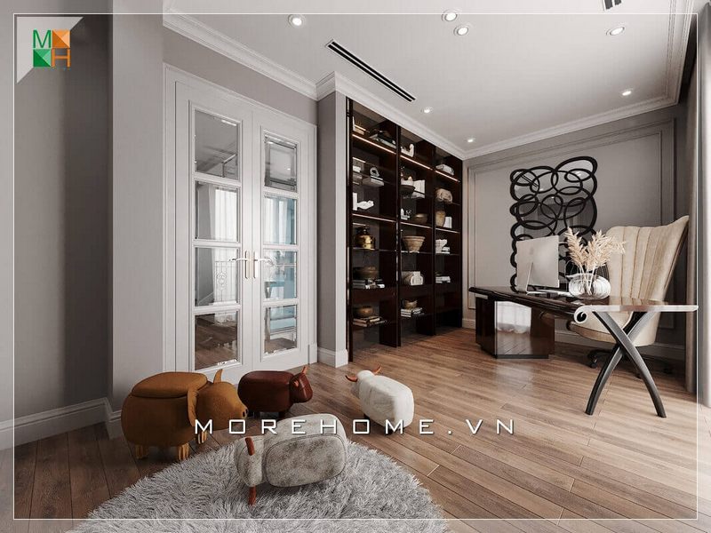 Tạo ra một không gian làm việc hiện đại và ấn tượng bằng cách sử dụng những chiếc ghế sofa hình thú sinh động để tạo ra một cảm hứng làm việc tuyệt vời cho chủ nhà.